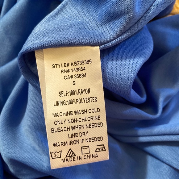 Sadie & Sage light weight Multicolor maxi dress S - Picture 4 of 4